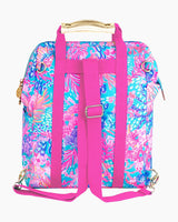 Lilly Pulitzer Splendor in the Sand Backpack Cooler