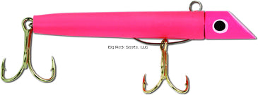 Gotcha G130gh Lure Pink Plasti 3" 1oz Pink Head Gold Hooks