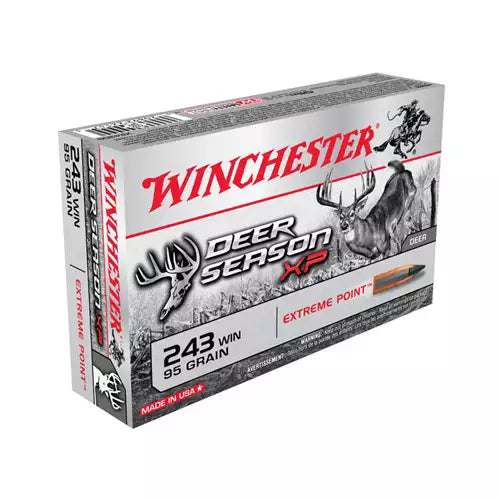 Winchester Deer Season XP Extreme Point Rifle Municiones 20 Caja redonda