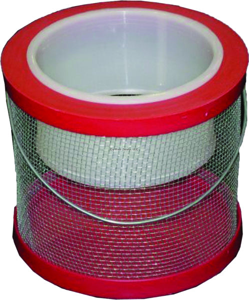 Challenge Cricket Cage Cubo de alambre redondo de 6"