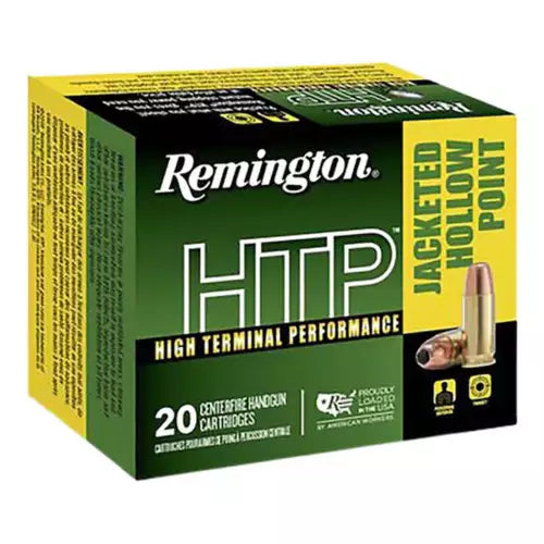 Remington HTP Pistol Ammunition 20 Round Box