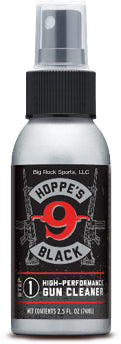 Hoppe's No. 9 Black Cleaner 2.5 oz   Alum Bottle