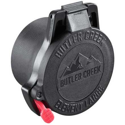 Butler Creek Element Scope Cap Eye Piece 2 Black   Clam