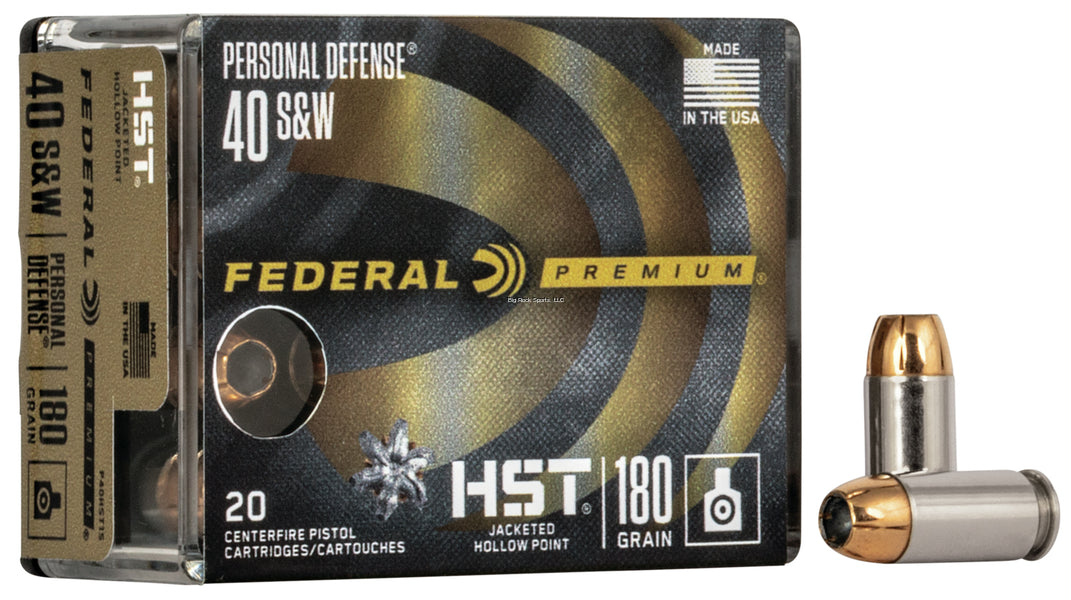 Federal Personal Defense 40S&W 180 Grain