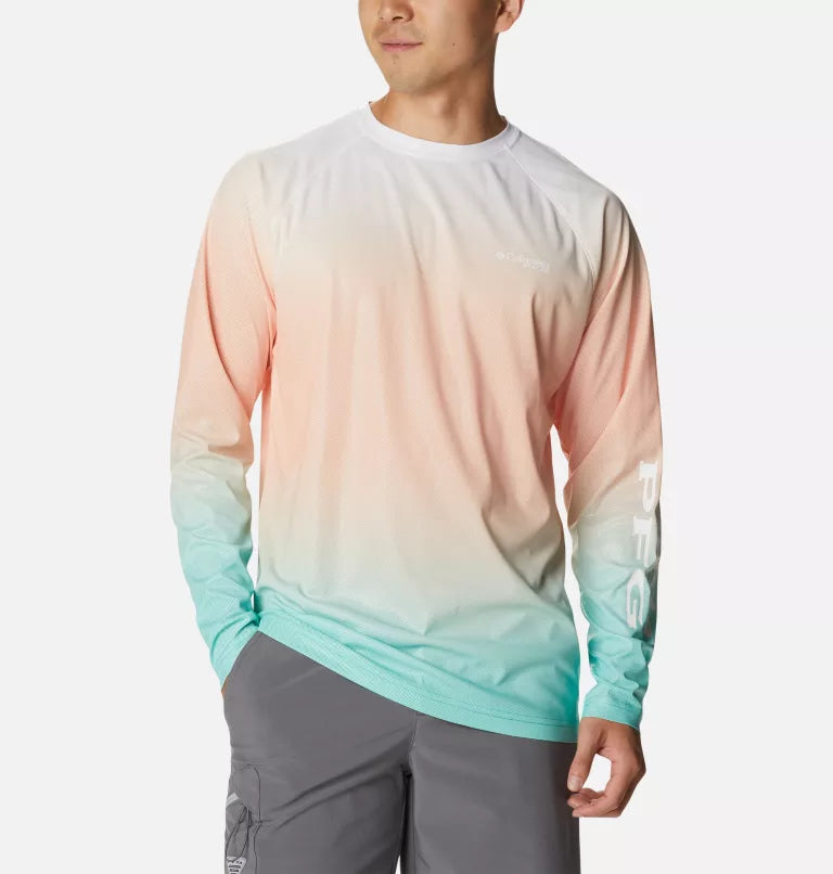 福袋 公式 Men's Columbia PFG Shirt Sleeve Long Deflector™ Terminal Clothing