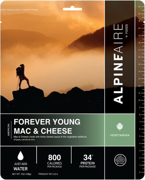 AlpineAire Foods Forever Young Mac & Cheese - Serves 2