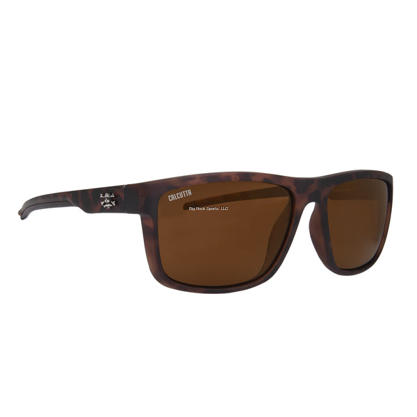 Calcutta H1BRNMTORT Hampton Sunglasses Matte Tortoise Frame Brown Lens