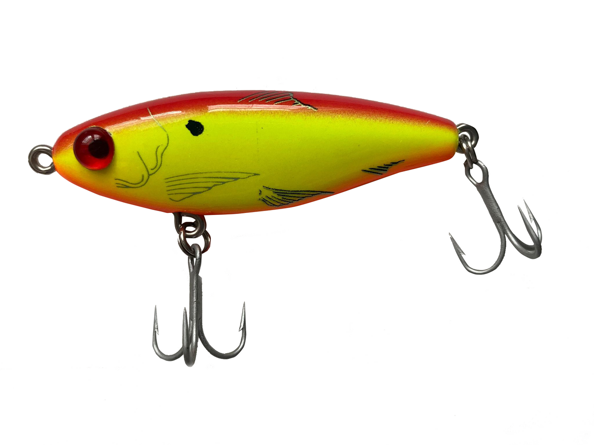 Mirrolure 17MR-Red Back/Chartreuse Body/Orange Belly