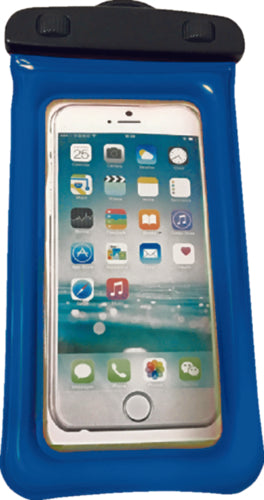 WOW H2O Proof Phone Holder  5" × 8"  Blue