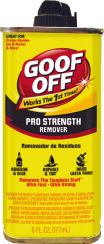 Goof Off® Pro Strength Remover  6 oz.