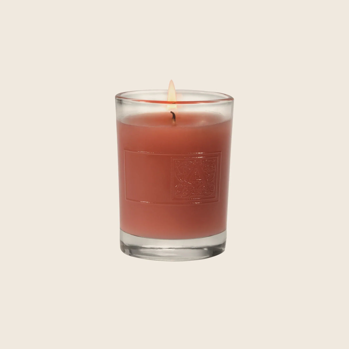 Aromatique Inc. - Votive Glass Candle  Pomelo Pomegranate