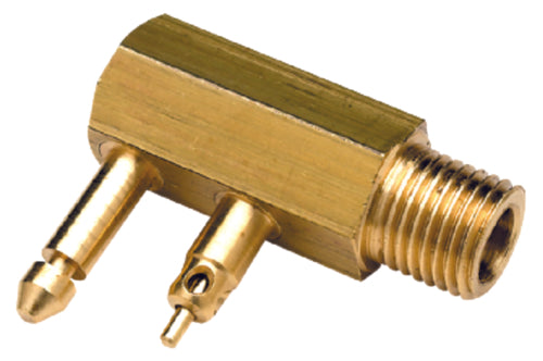Seachoice Deluxe Fuel Connector For BRP/Evinrude/Johnson Brass - Male Tank Fitting 1/4" NPT