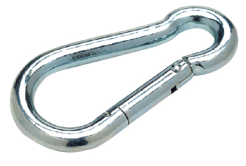 Seachoice Zinc Plated Steel Safety Spring Hook 7/16" x 4-3/4"