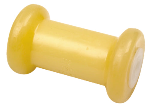 Seachoice Non-Marking TP Yellow Rubber Spool Roller - 4X1/2