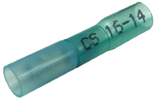 16-14 Seachoice Insulated Heat Shrink Bullet Terminals  Female 25 PC