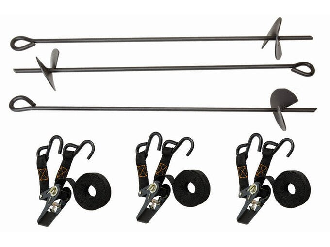 Big Game Auger-Style Tripod and Quadpod Anchor Kit