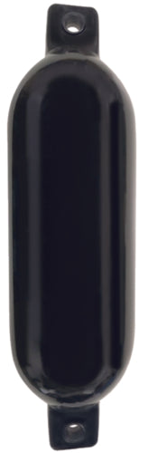 Guardabarros liso Seachoice Twin Eye negro 6,5" x 23"