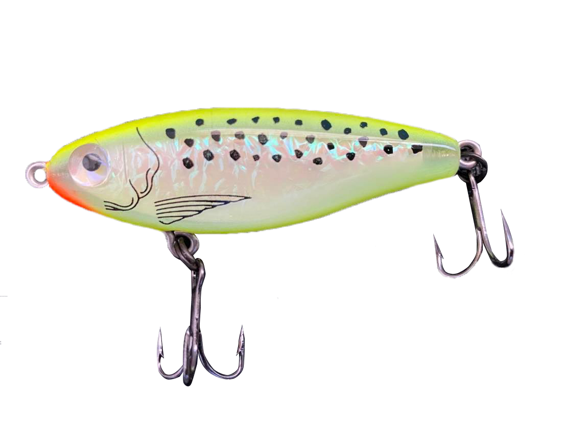Mirrolure 17MR-Chartreuse Back/514/Chartreuse Belly/Trout Pattern