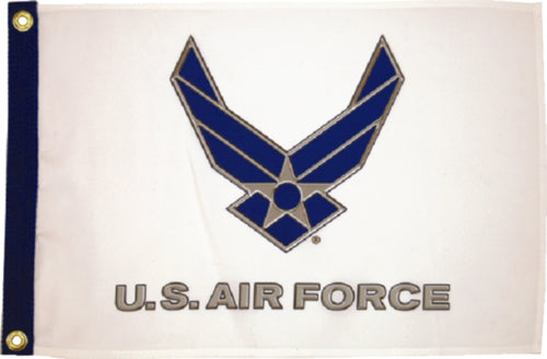 Bandera militar de alas Usaf 12x18