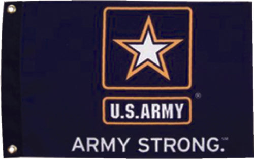 Army Strong 12" x 18" Military Flag