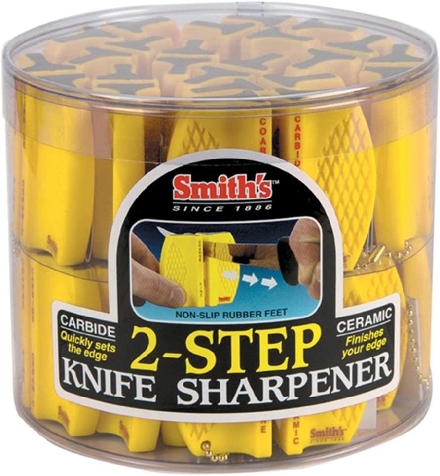 Afilador de cuchillos de dos pasos Smith's Sharpeners