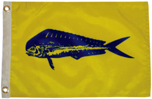 Taylor Fisherman's Dolphin Catch Flag 12" x 18"