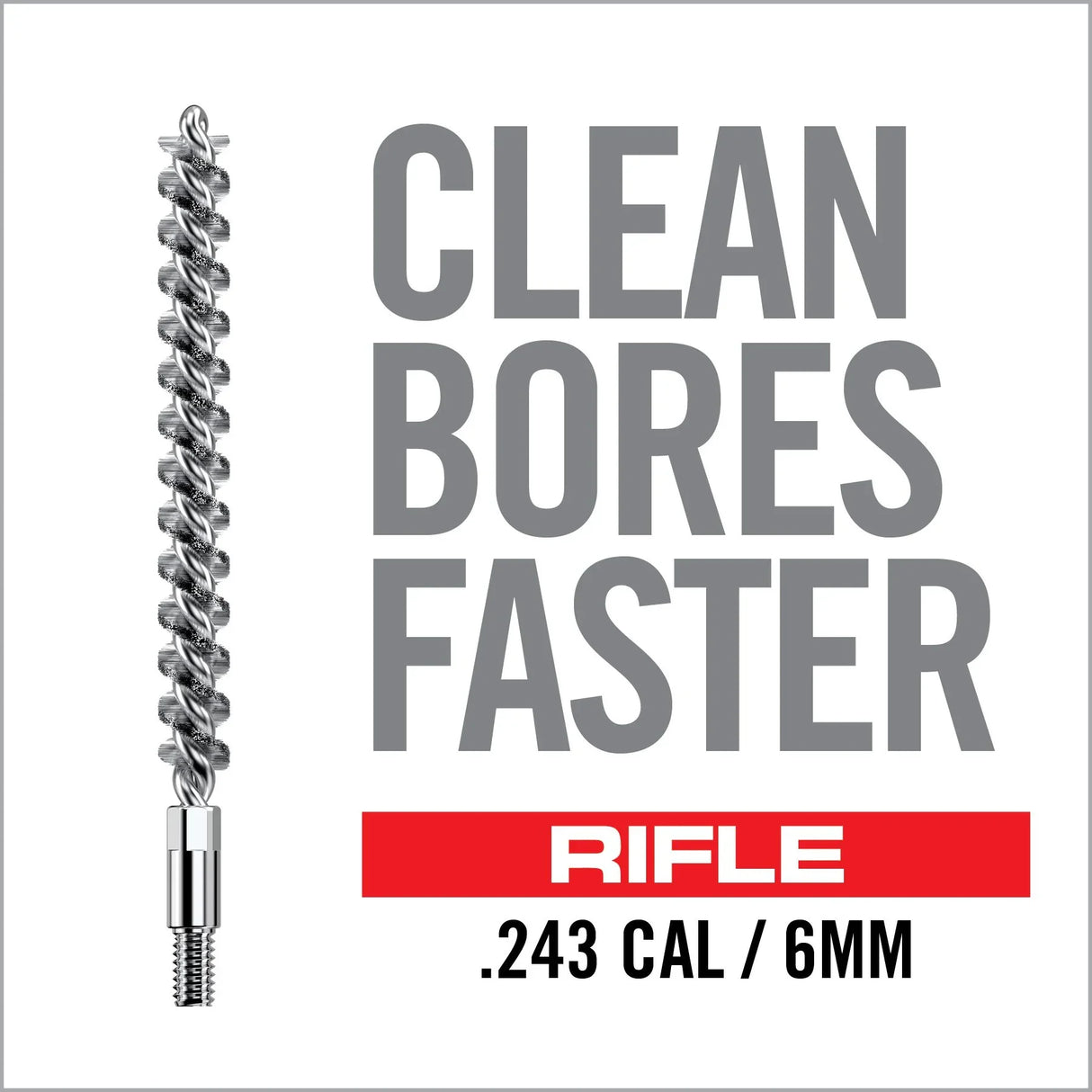 Real Avid Bore-Max Speed Brushes .243/6MM