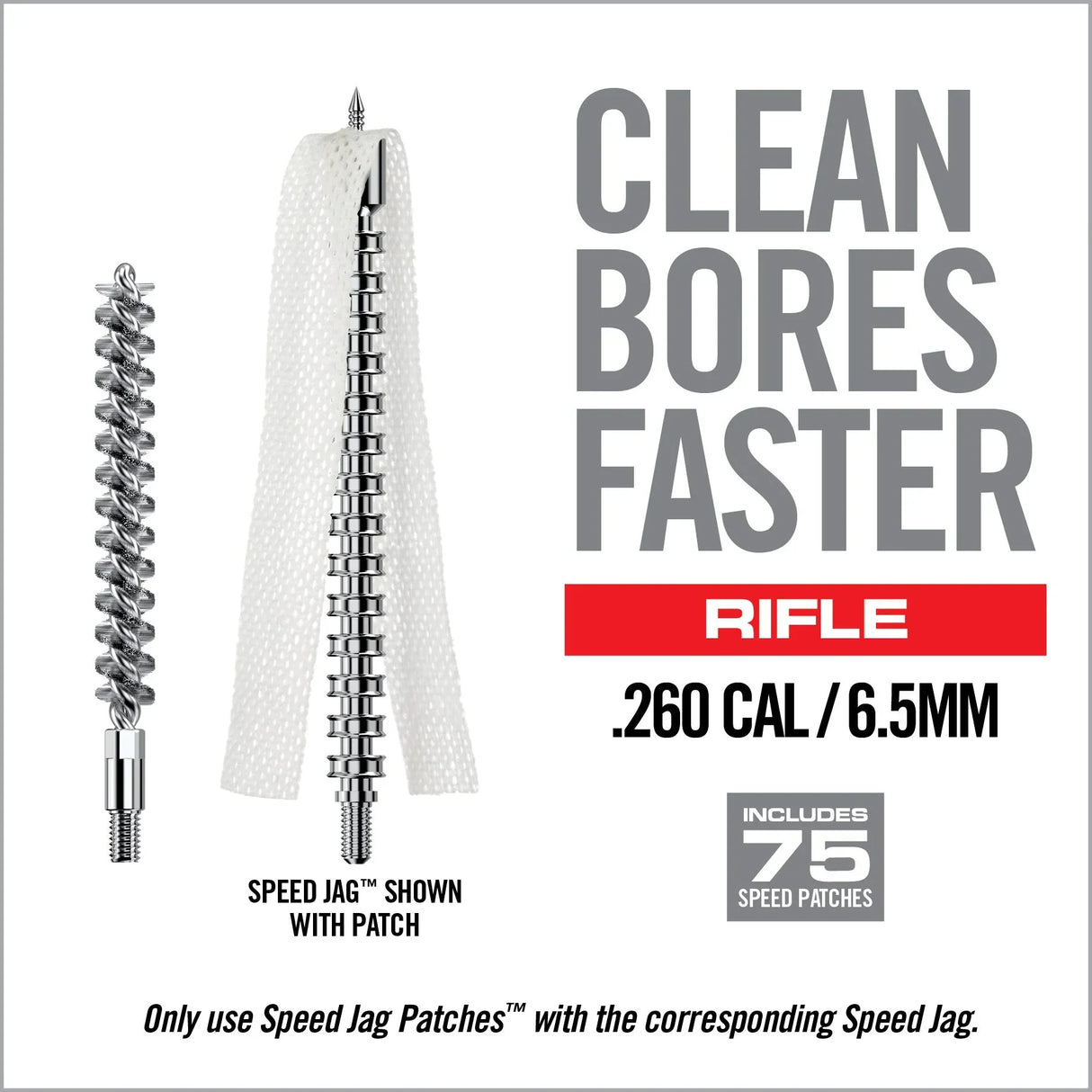 Real Avid Bore Max Speed Clean Upgrade Set - 6.5mm