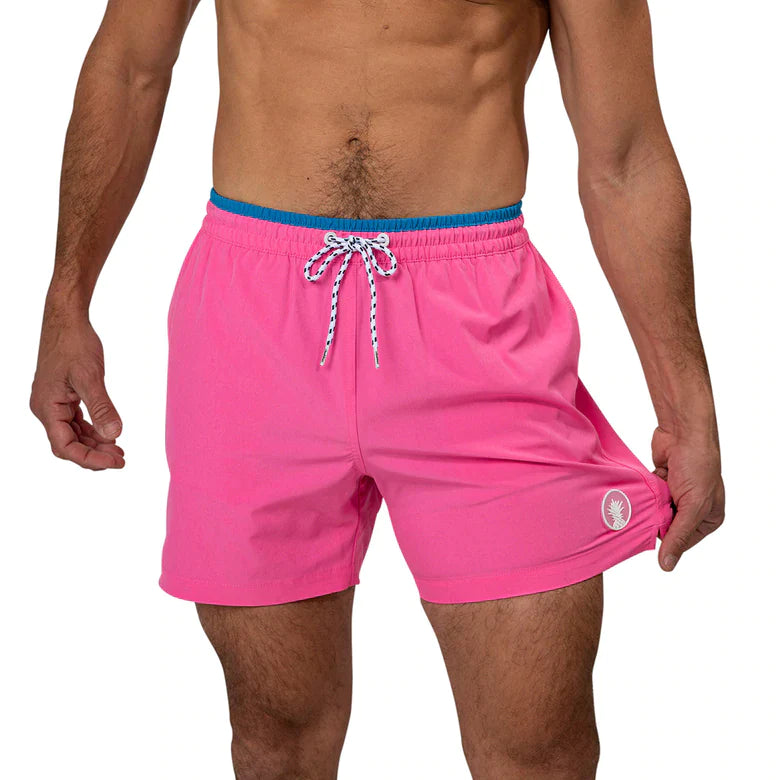 Chubbies The Avalons 5.5' Swim Trunk - Bright Pink - Xx-Large