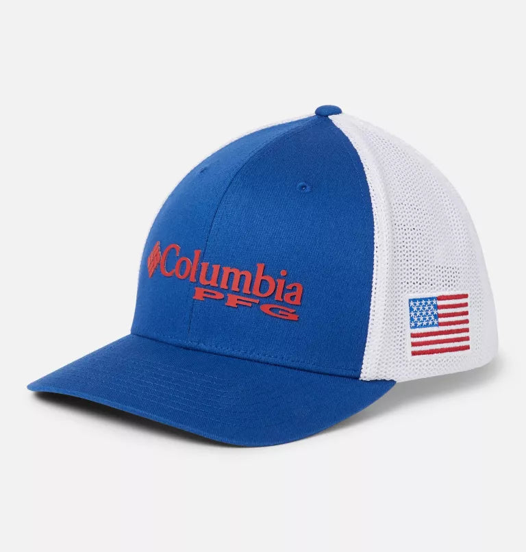 Columbia PFG Logo™ Mesh Ball Cap - High Crown