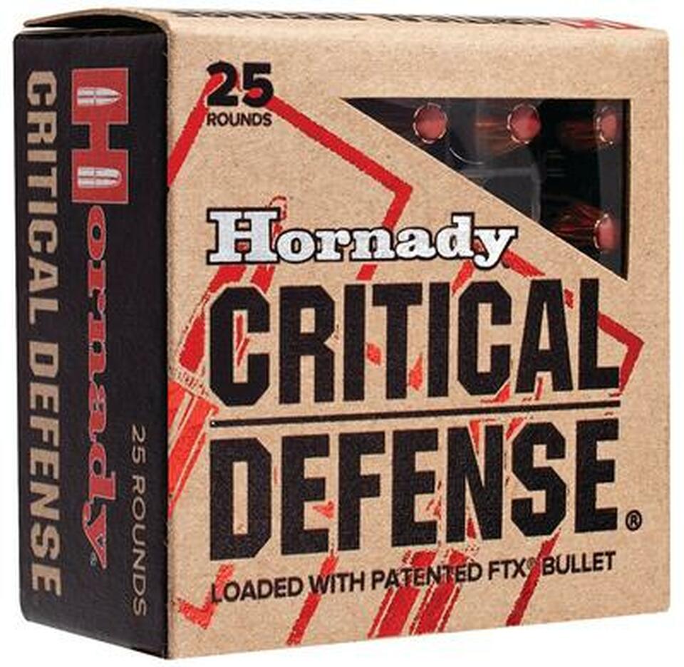 Hornady Critical Defense .45 ACP 185 Grain Flex Tip Expanding 20 Rounds