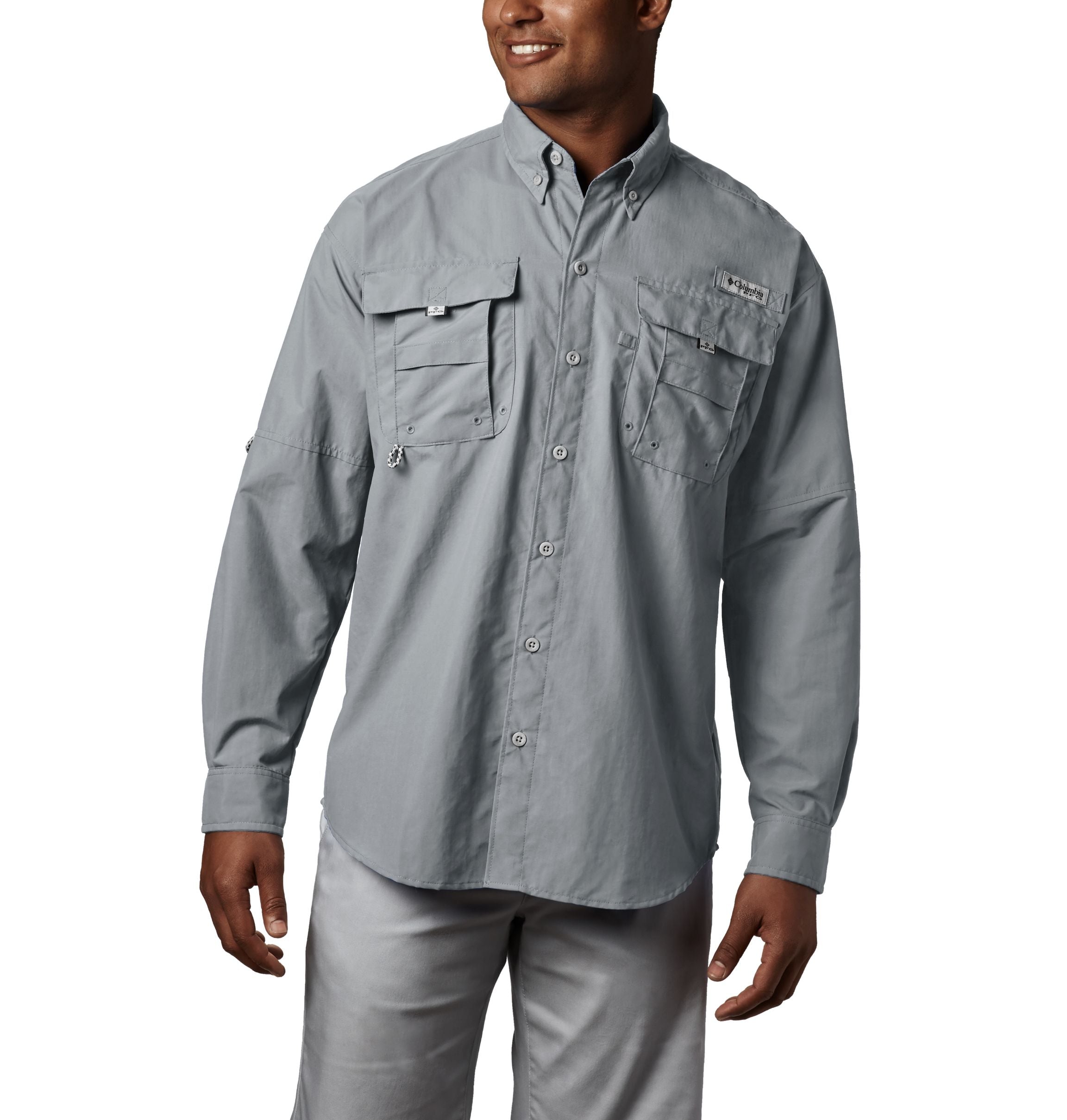 Columbia Camisa de manga larga PFG Bahama II para hombre