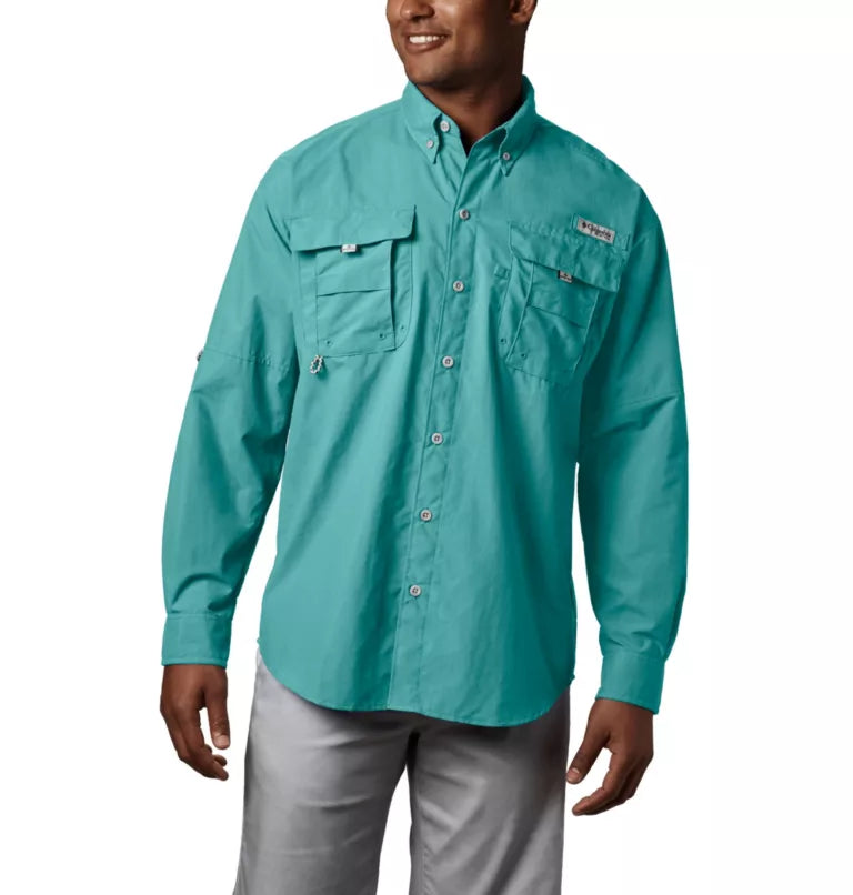 Columbia Camisa de manga larga PFG Bahama II para hombre Neuse Sport Shop