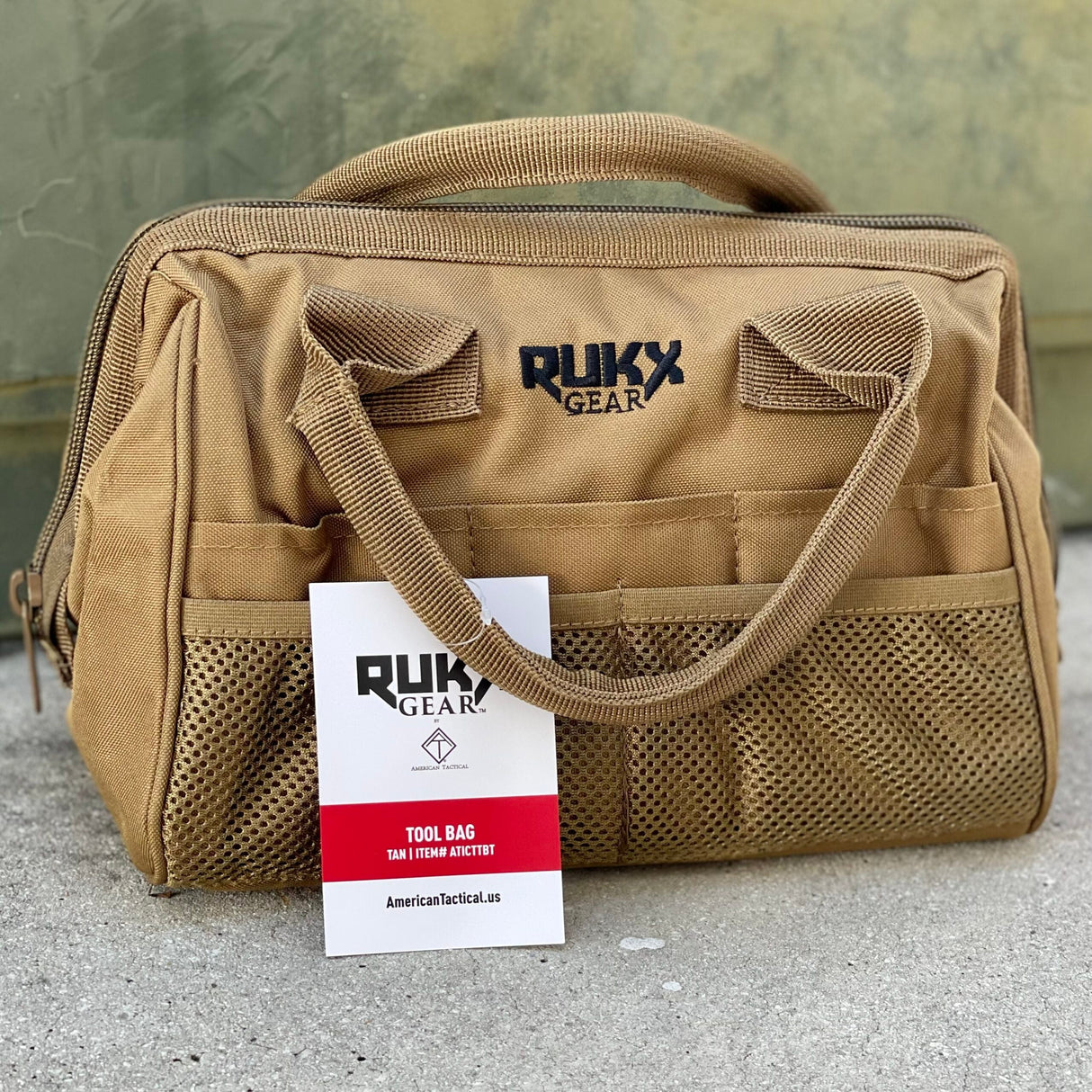 Bolsa de herramientas ATI RUKX Gear - Bronceado
