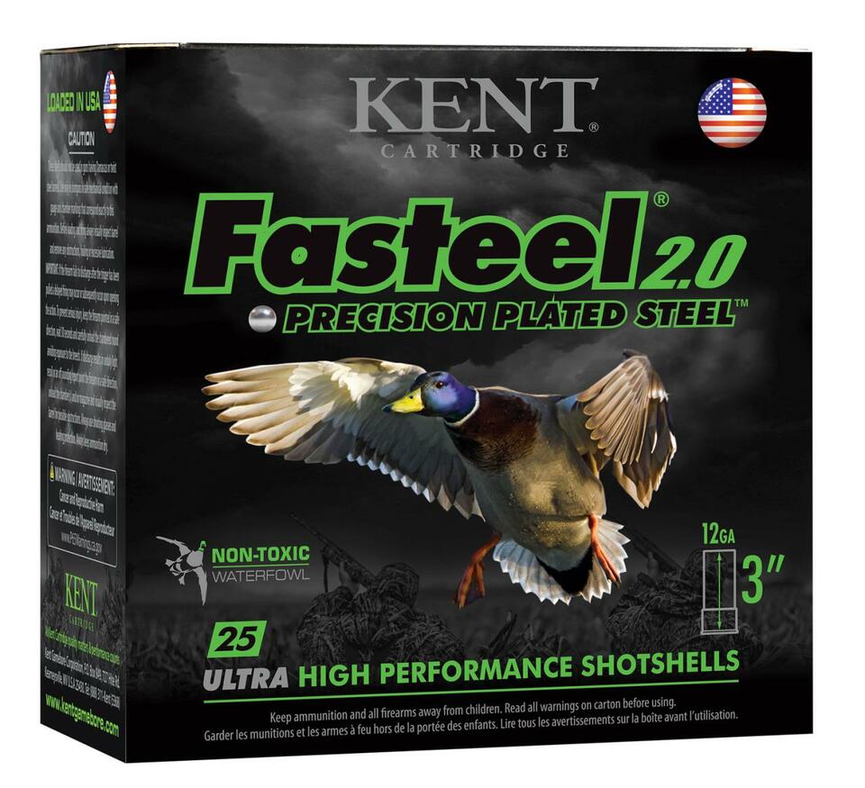 Kent Cartridge Fasteel 2.0 12 Gauge 3" 1-1/8 oz. #3 Shot