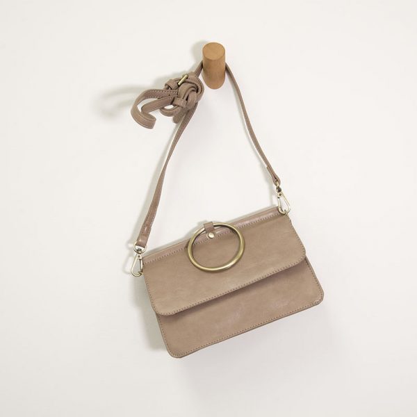 Bolso Joy Susan Aria Ring - Latte/Oro