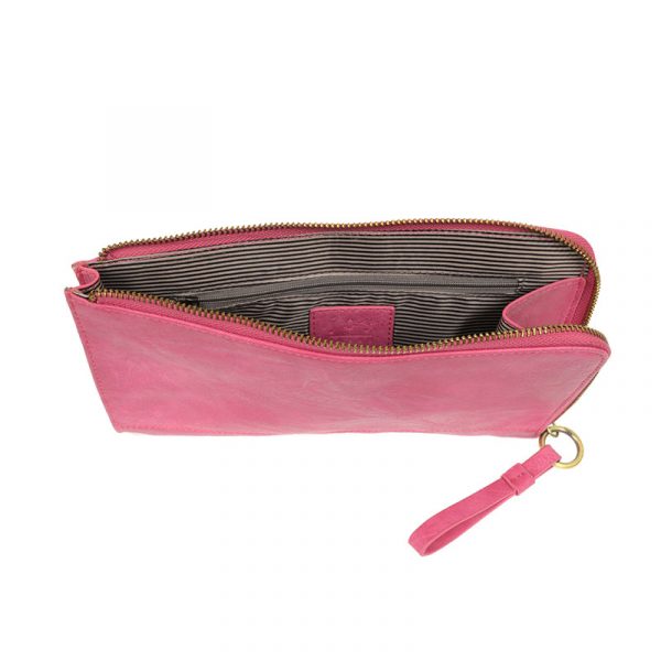 Joy Susan Karina - Muñequera y cartera convertible - Vivid Pink