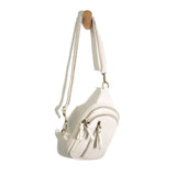 Joy Susan Skyler Sling Bag - White