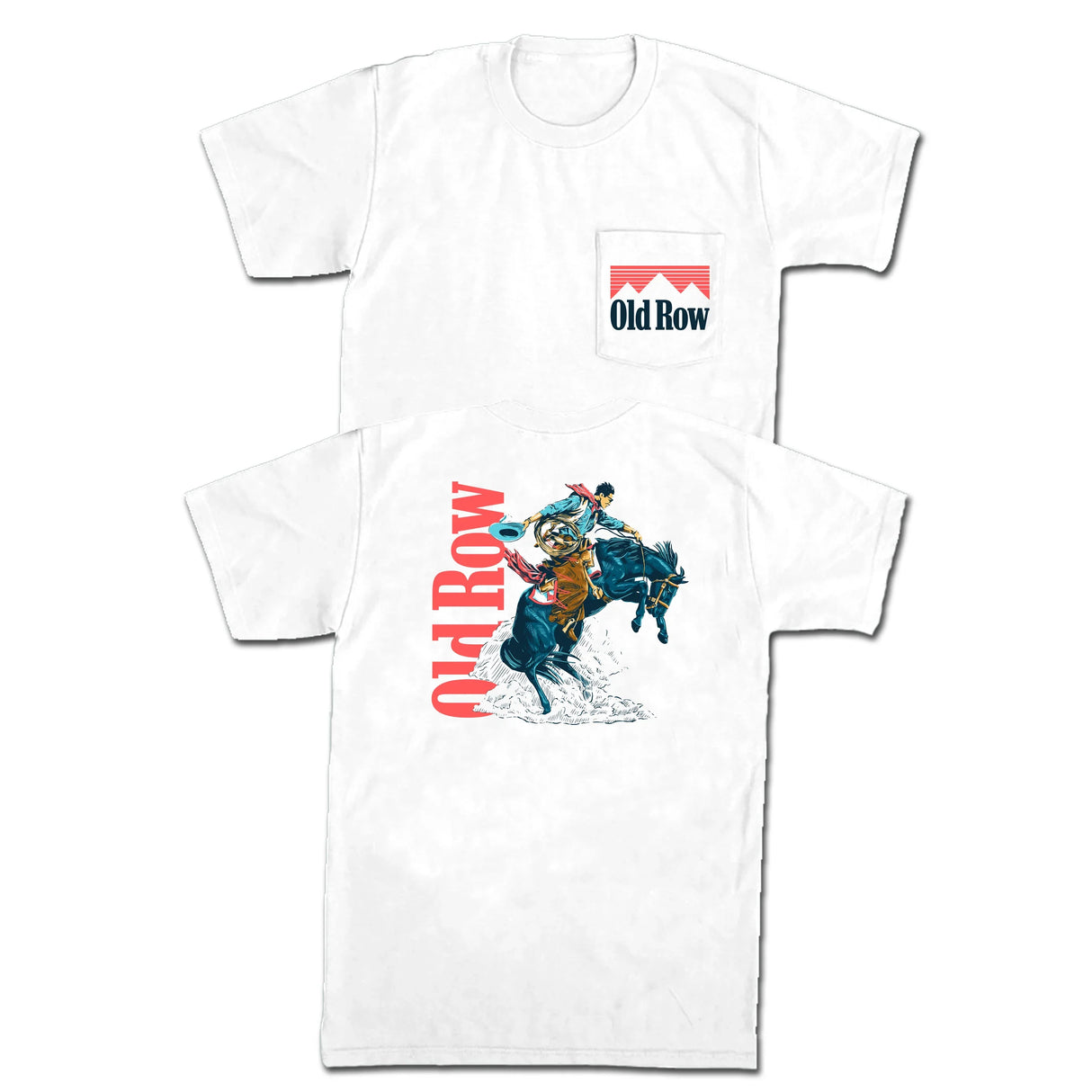 Camiseta con bolsillo The Cowboy 3.0 - Blanco 