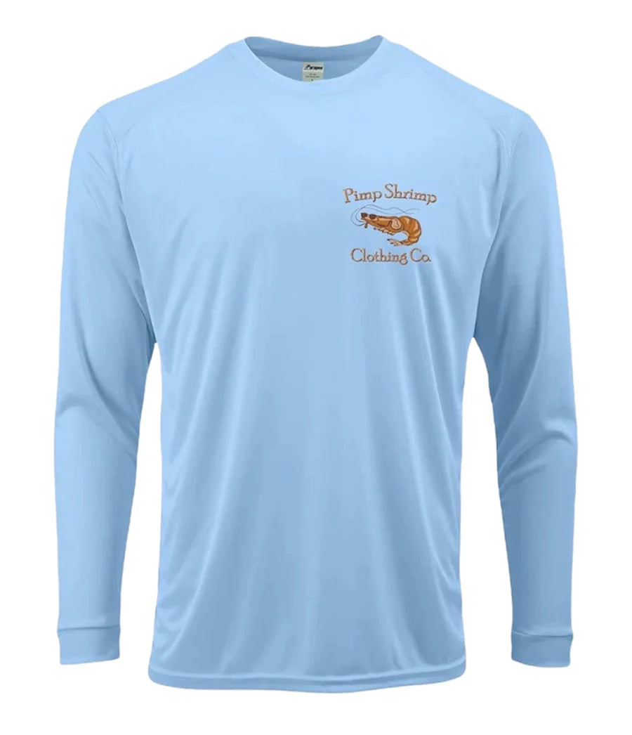 Camiseta de manga larga para pesca deportiva Pimp Shrimp Performance