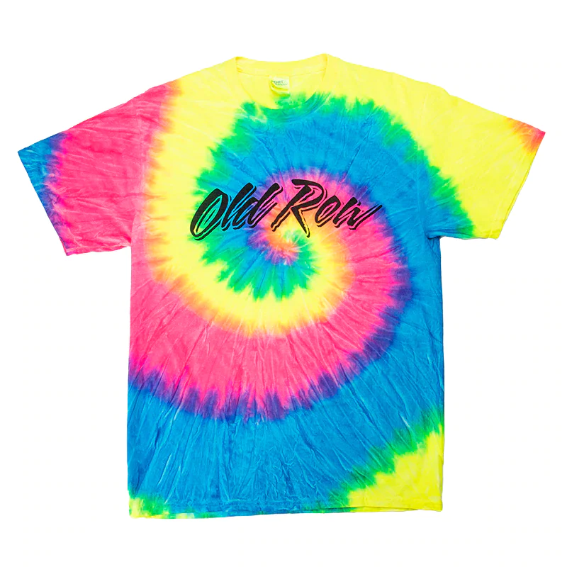 Old Row Tie Dye Circle Logo T-Shirt