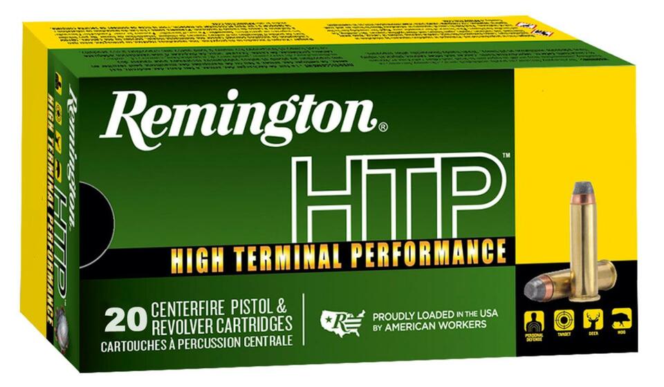 Munición Remington HTP 380 ACP 88 Grain Jacketed Hollow Point (JHP) 20 rondas