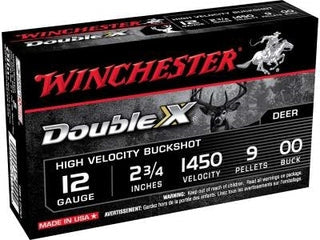 Winchester 12 Gauge Ammunition Double X Buckshot