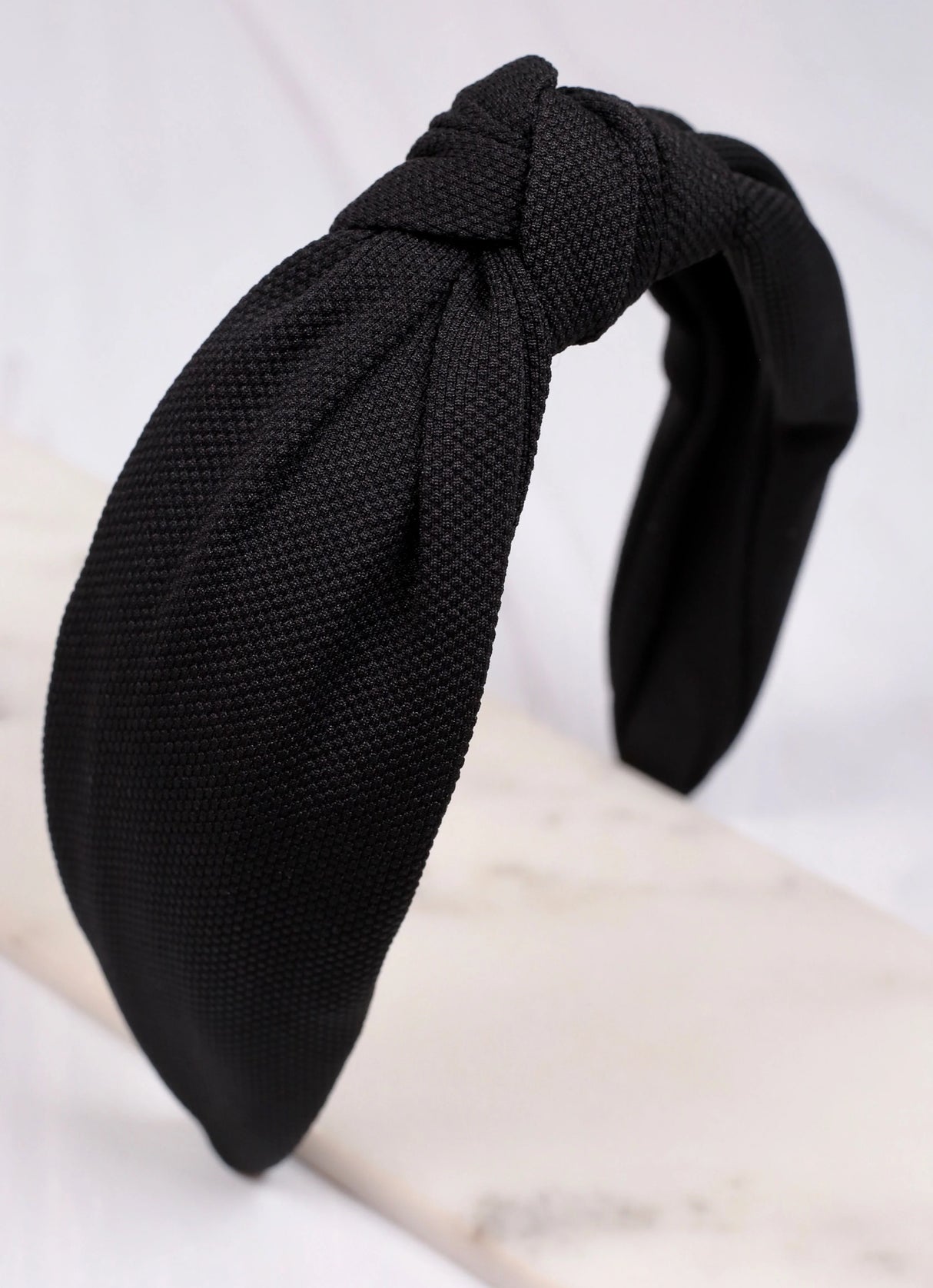 Caroline Hill Romero Black Knot Headband