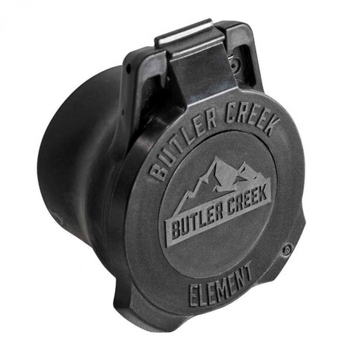 Butler Creek Element Scope Cap Objective 55-60mm - Black (Clam)