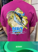 Neuse Sport Shop T-Shirt Marlin Map