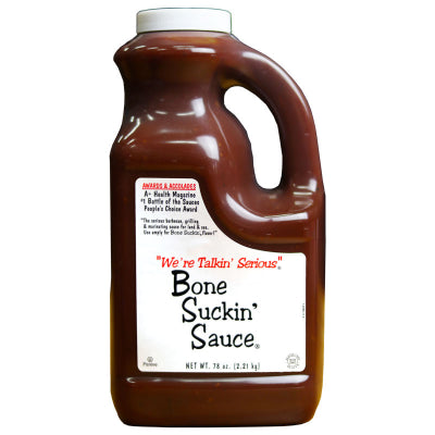 Bone Suckin' 3522 Sauce 1/2 Ga Regular Suckin' Sause 1/2 Gall