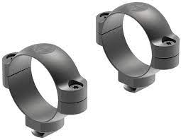 Leupold Dual Dovetail Scope Ring Set High 35mm Tube Matte Black Steel