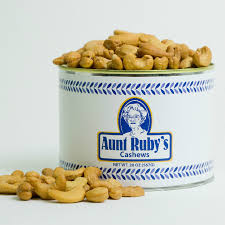 Aunt Ruby'S Roaseted Cashews 20 0z