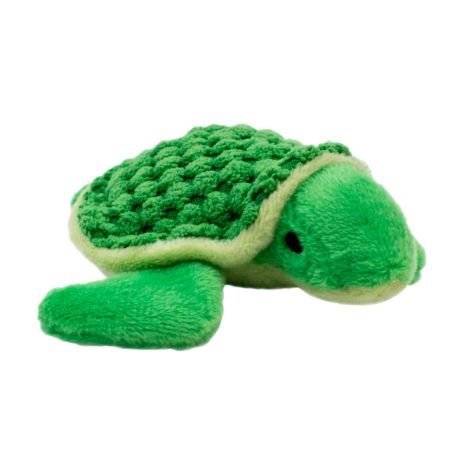 Tall Tails Plush Baby Turtle With Squeaker 4"